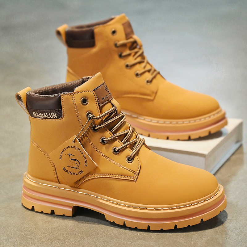 Mens Fashion Modern - Classic Men High Top Boots High
