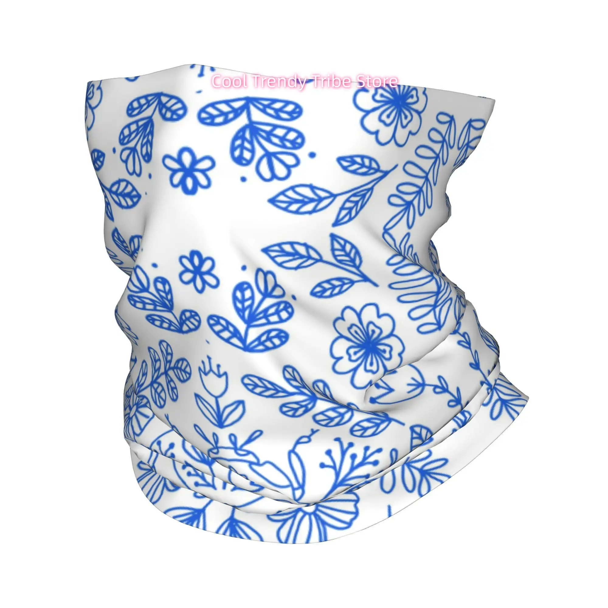 Men'S Fashion Line - Blue Line Retro Scarab Flower Line