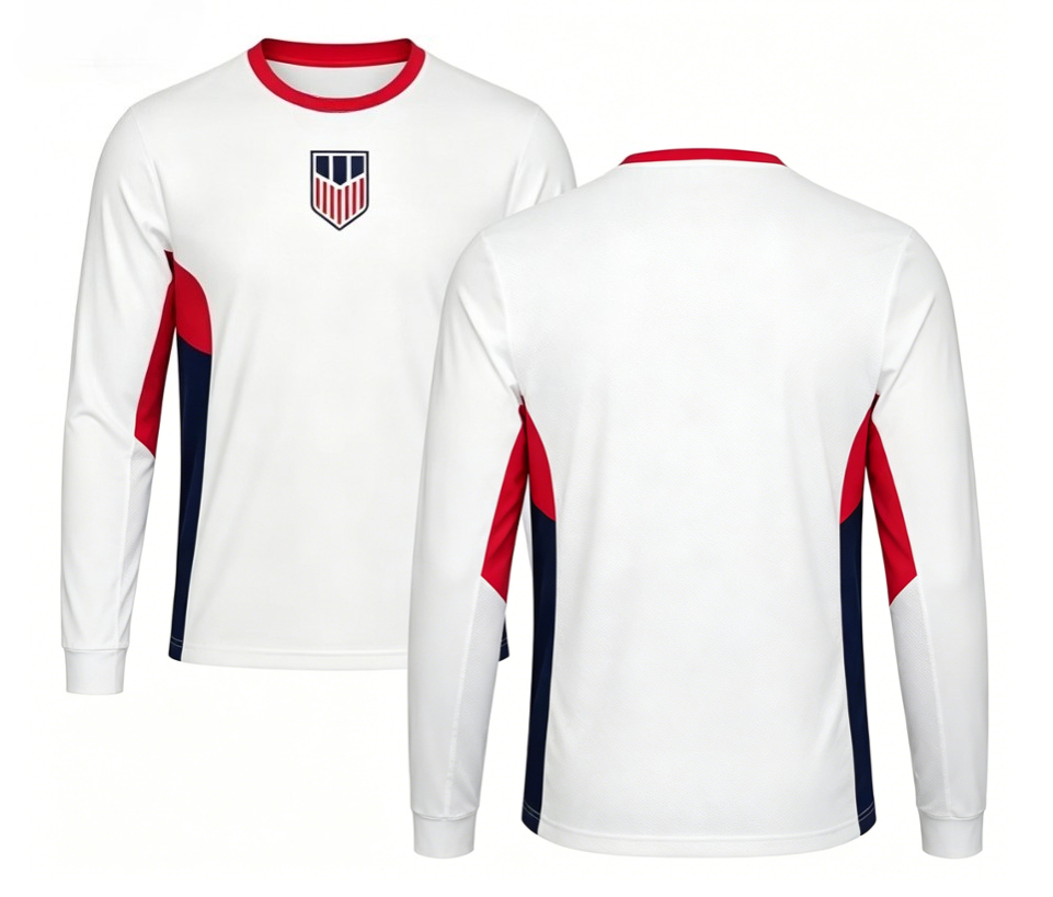 Men'S Fashion Designer - 2026 American round neck football long