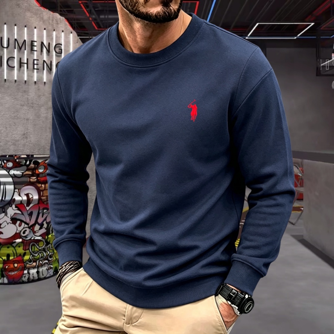 Mens Fashion Top - Soft cotton high-end brand men's long