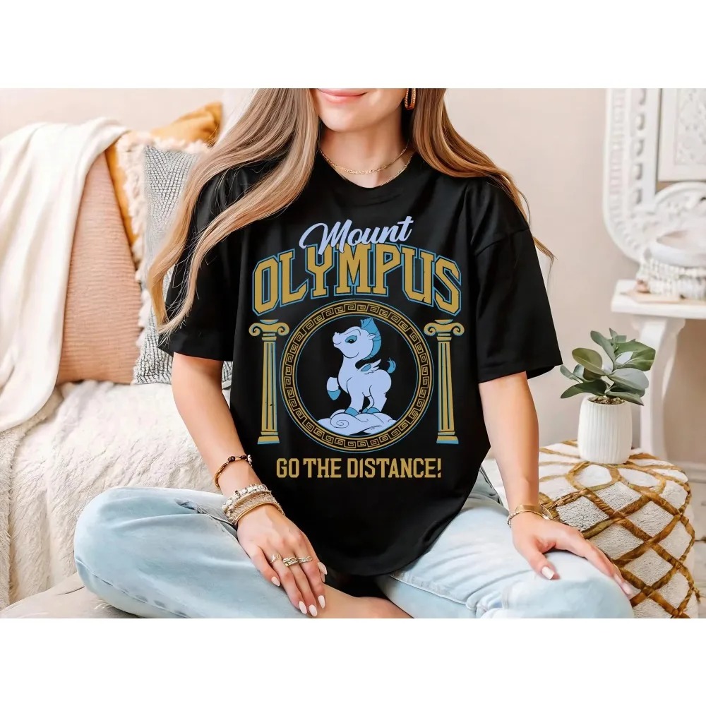 Mens Fashion Discord - 2026 Disney tshirt Summer Hercules Pegasus