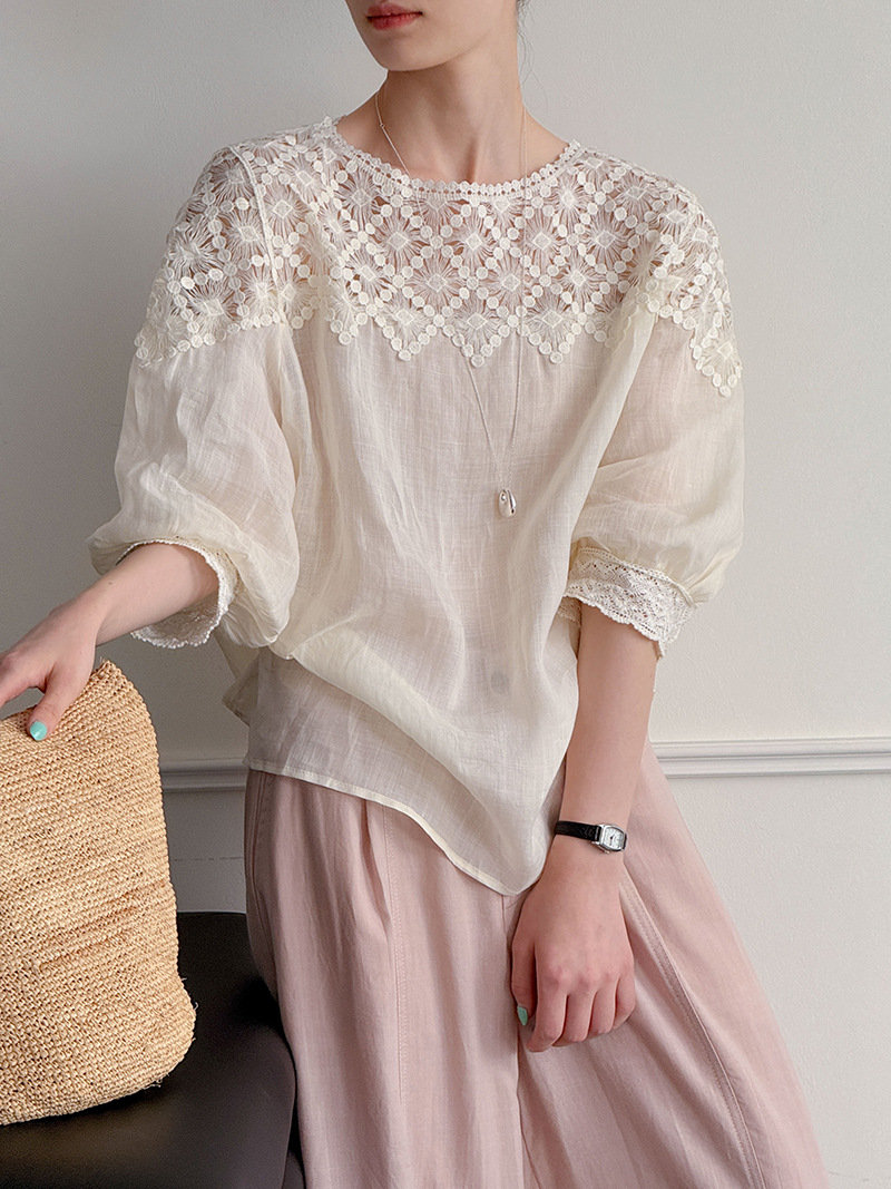 2026 Women Summer 100% Linen B - Linen Shirt Summer 评论和价格