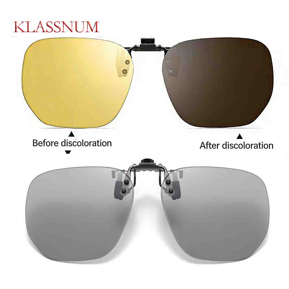 KLASSNUM Square Clip On Sungla - Mens Fashion Discord 评论和价格