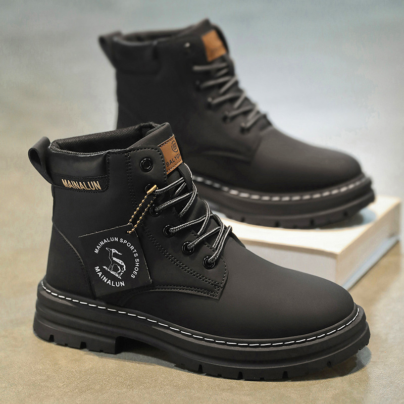 Classic Men High Top Boots Hig - Mens Fashion Modern 评论和价格