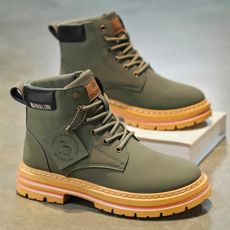Classic Men High Top Boots Hig - Mens Fashion Modern 评论和价格