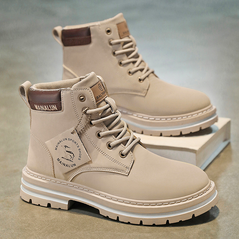 Classic Men High Top Boots Hig - Mens Fashion Modern 评论和价格