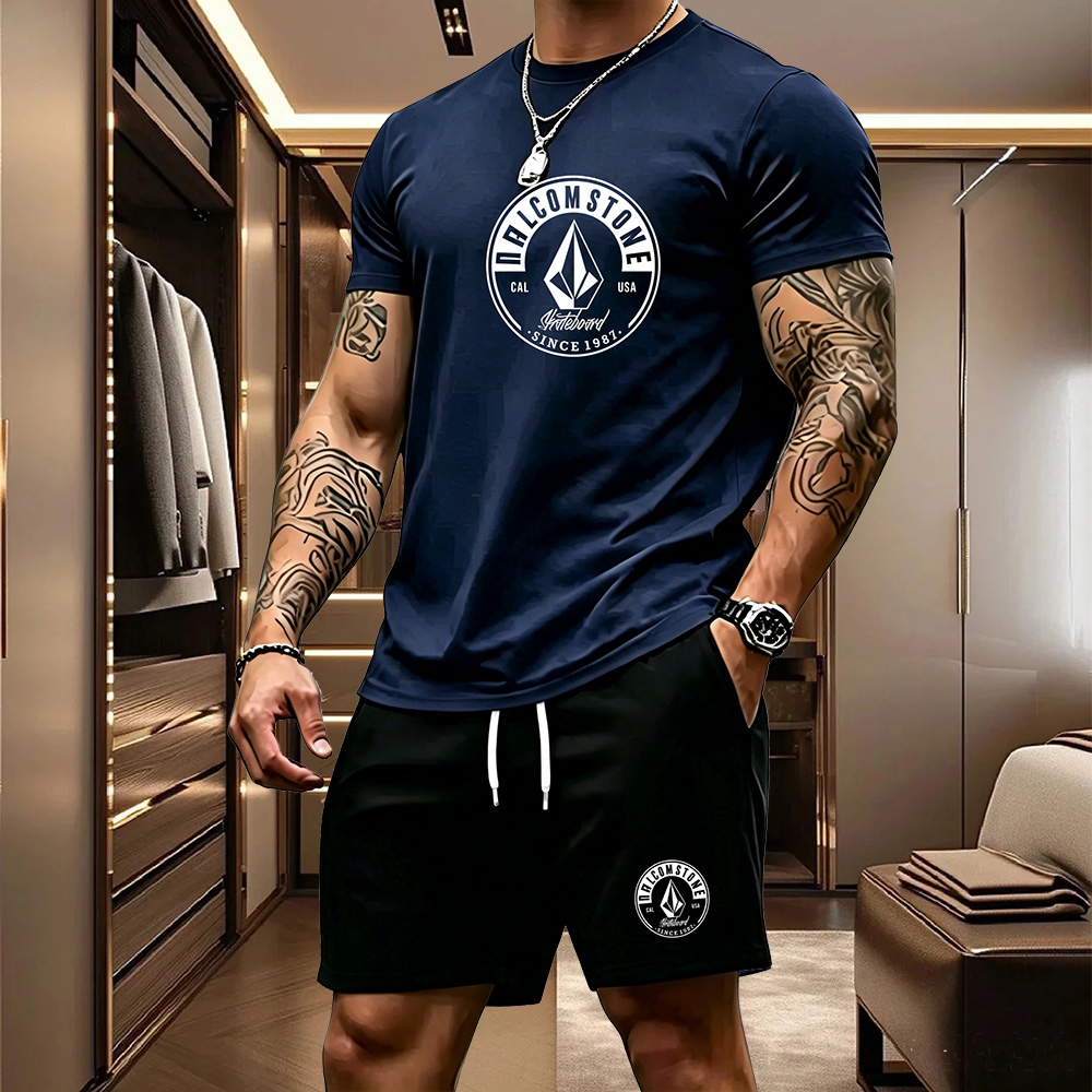 Men's Casual Sportswear 2-piec - Mens Fashion Modern 评论和价格