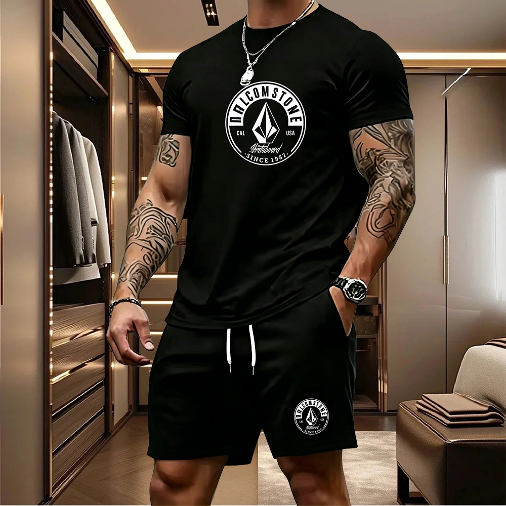 Men's Casual Sportswear 2-piec - Mens Fashion Modern 评论和价格