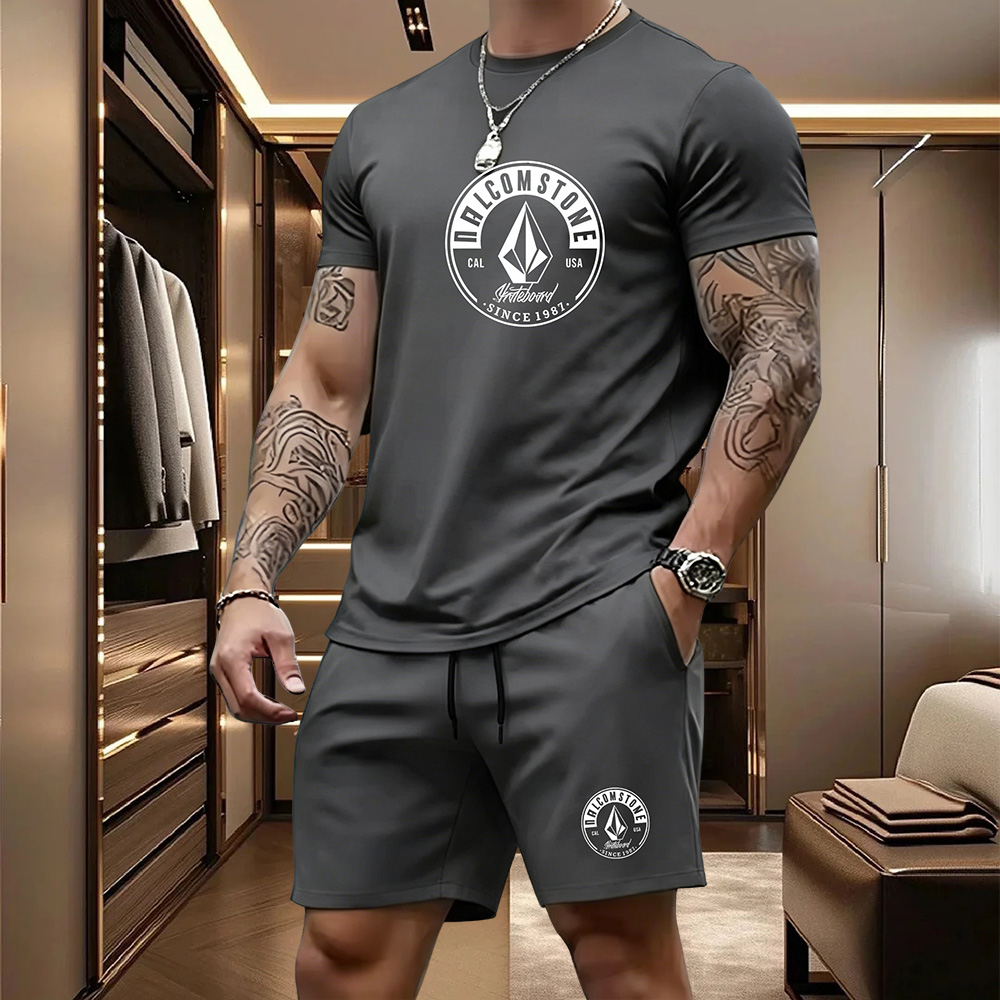 Men's Casual Sportswear 2-piec - Mens Fashion Modern 评论和价格