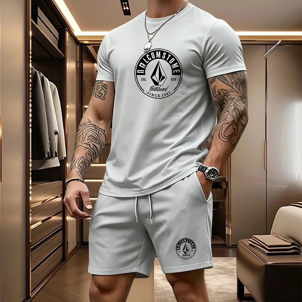 Men's Casual Sportswear 2-piec - Mens Fashion Modern 评论和价格