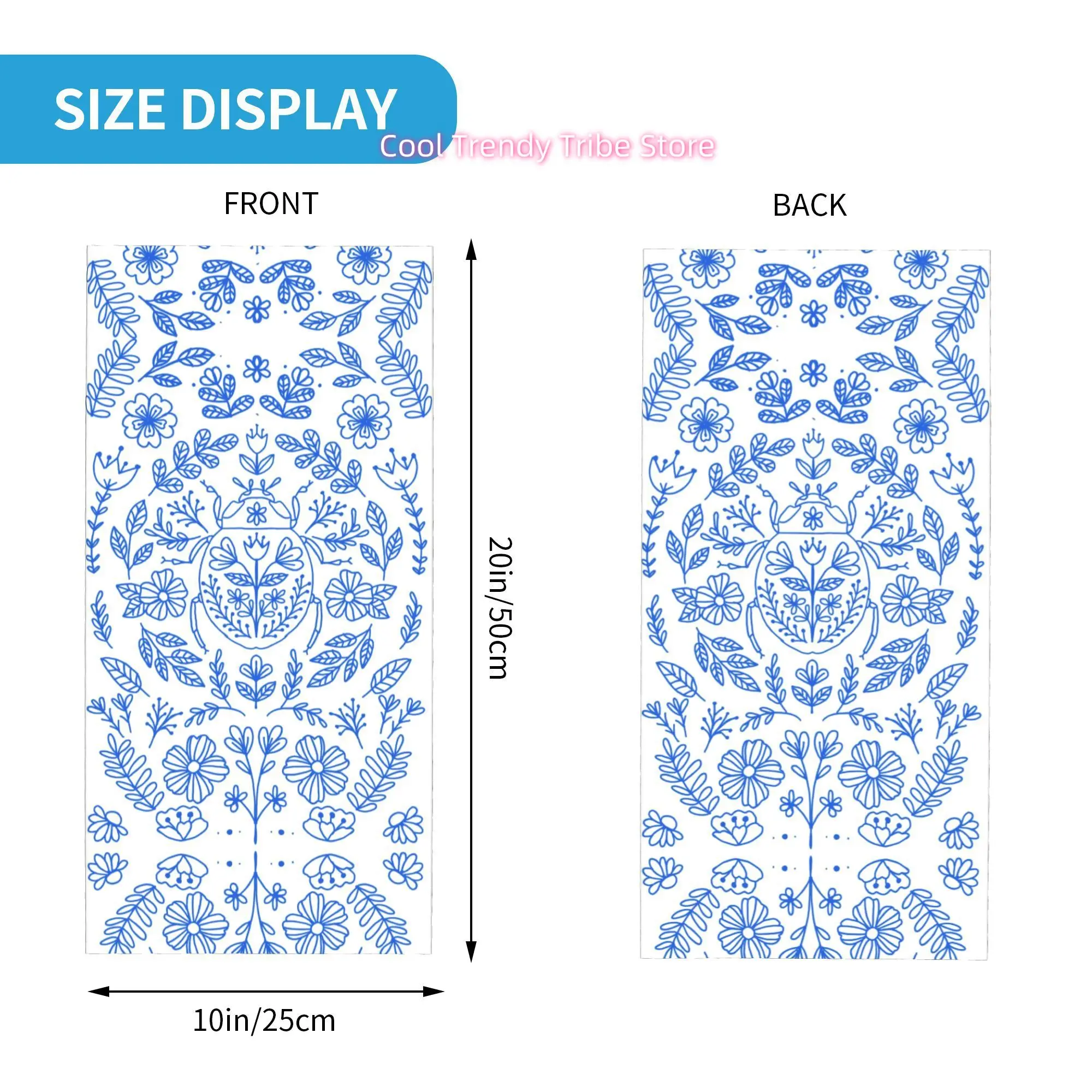 Blue Line Retro Scarab Flower  - Men'S Fashion Line 评论和价格