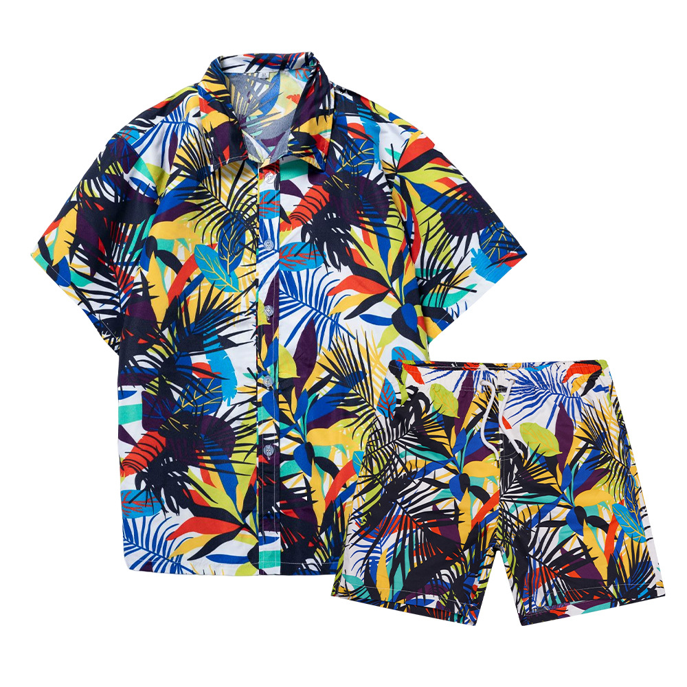 Hawaiian Coconut Tree 3D Print - Mens Fashion Suits 评论和价格
