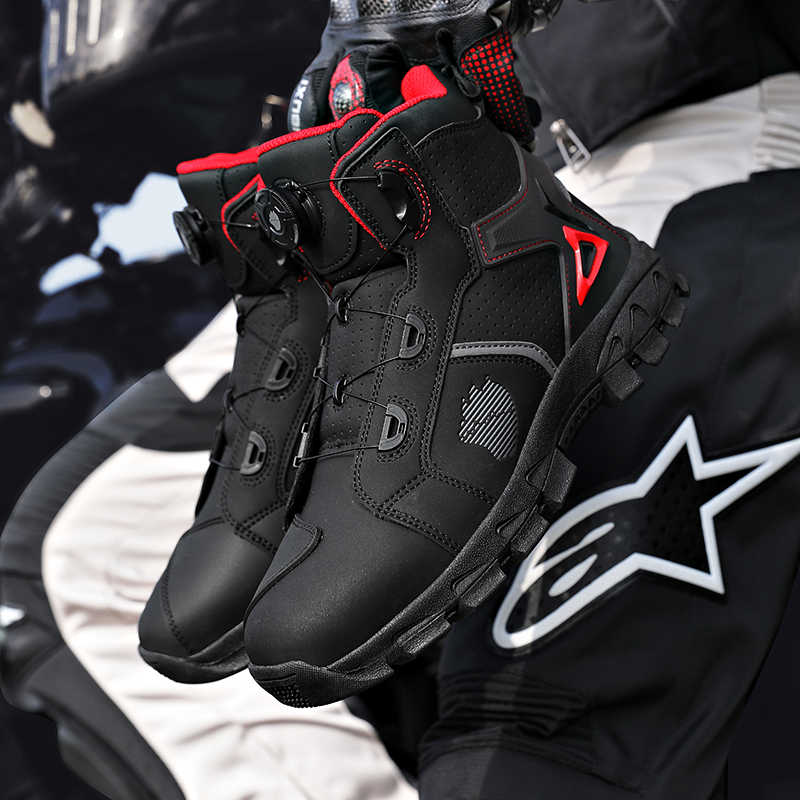 Professional Men's Motorcycle  - Fashion Men'S Boots 评论和价格