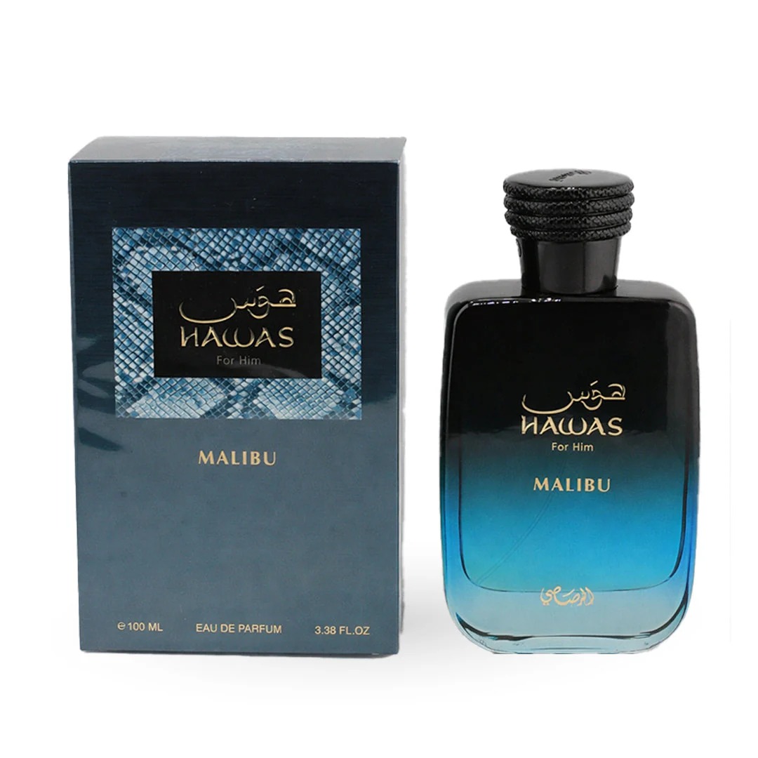 Rasasi Hawas Malibu For Him ED - Mens Fashion Modern 评论和价格