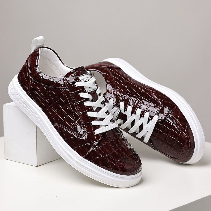 Classic Male Low Top Skate Sho - Mens Fashion Modern 评论和价格
