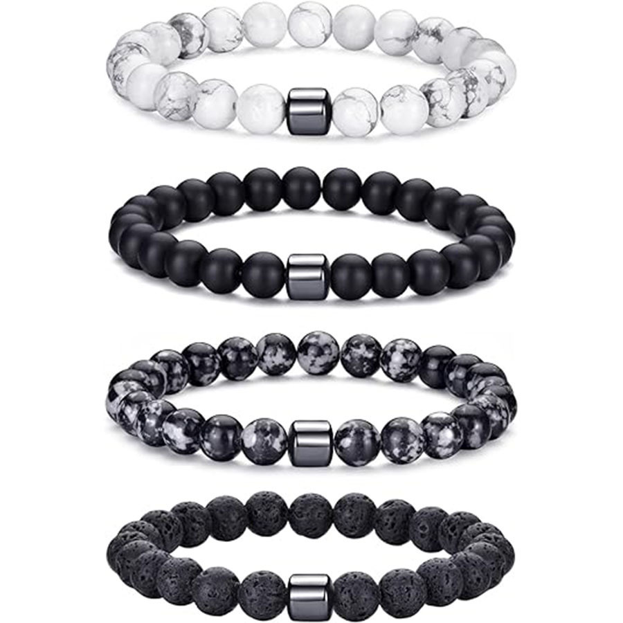Cross-Border Beaded Bracelet A - Amazon Men'S Fashion 评论和价格