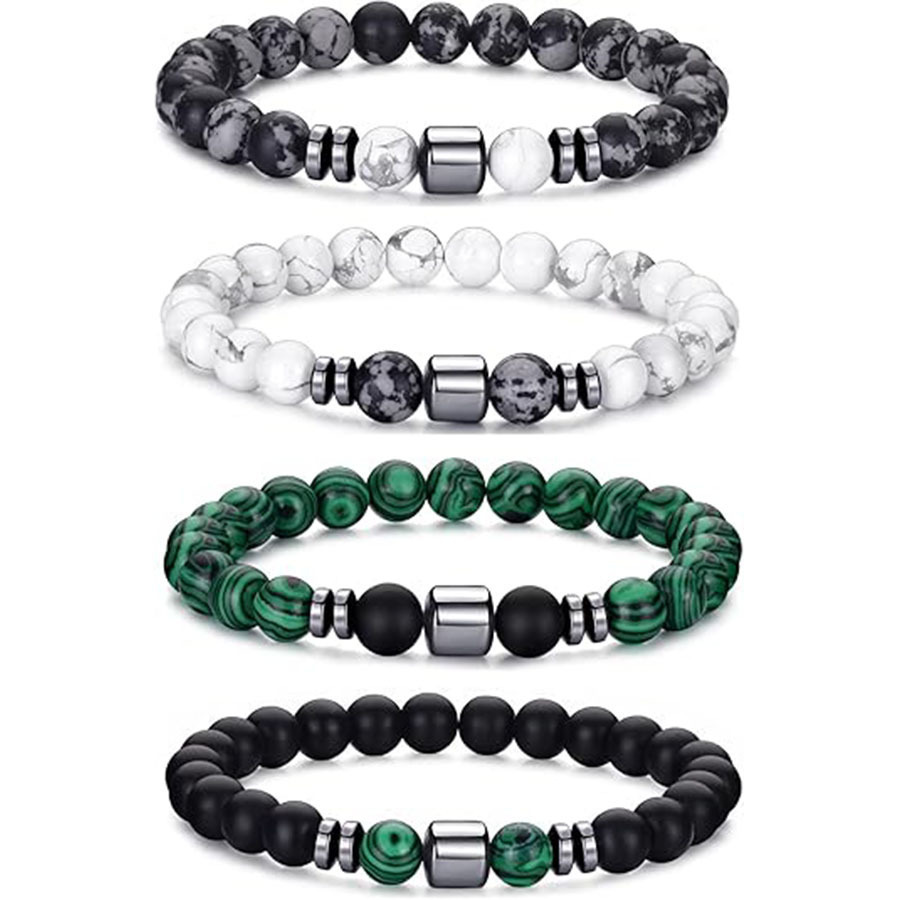 Cross-Border Beaded Bracelet A - Amazon Men'S Fashion 评论和价格