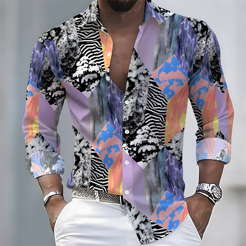Men's Light Luxury Style Color - Mens Fashion Top 评论和价格