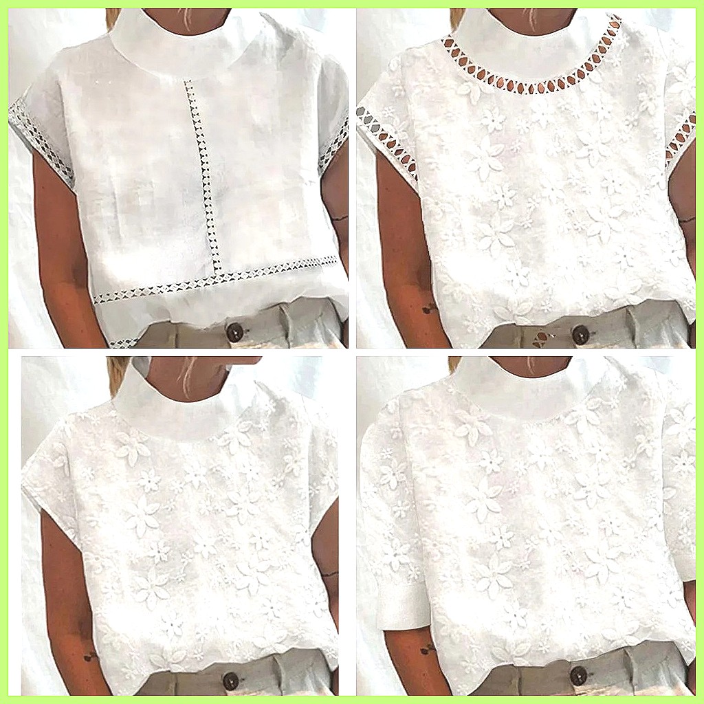 Women's Cotton Linen Pullover  - Linen Shirt Summer 评论和价格