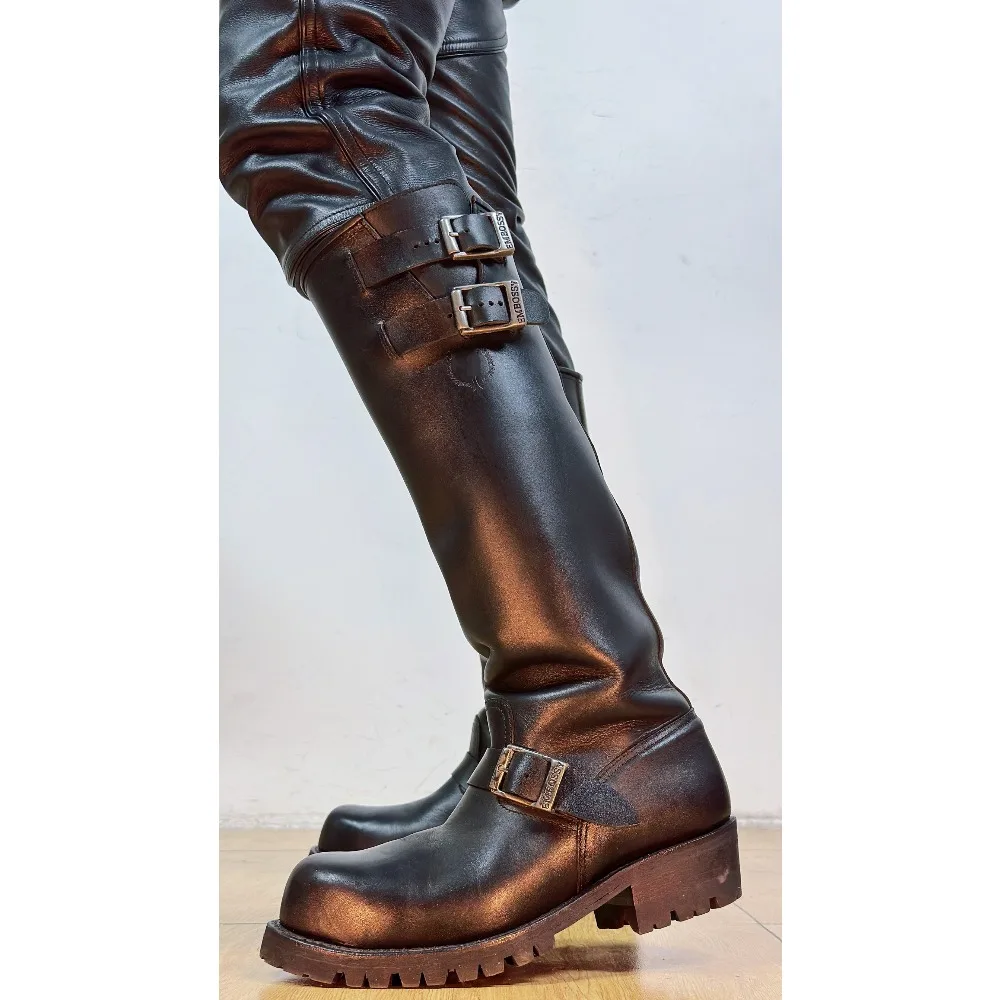 Fashion Men's Genuine Leather  - Fashion Men'S Boots 评论和价格