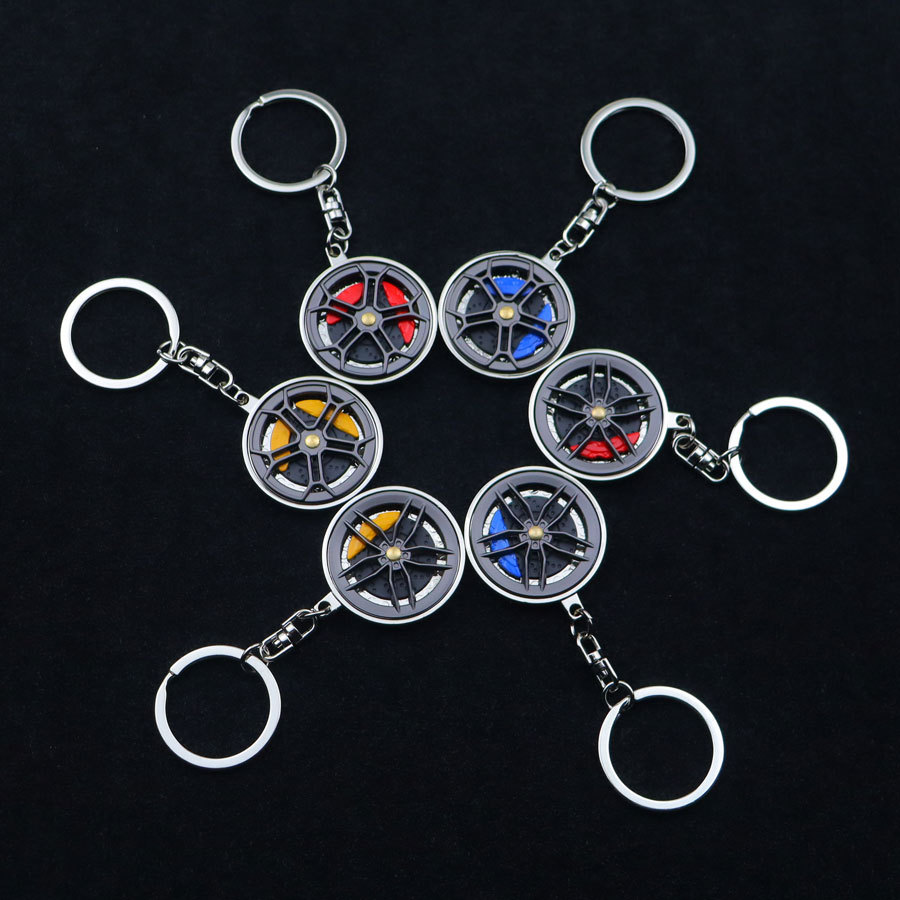 New Wheel Hub Keychain Fidgeti - Men'S Fashion Hub 评论和价格