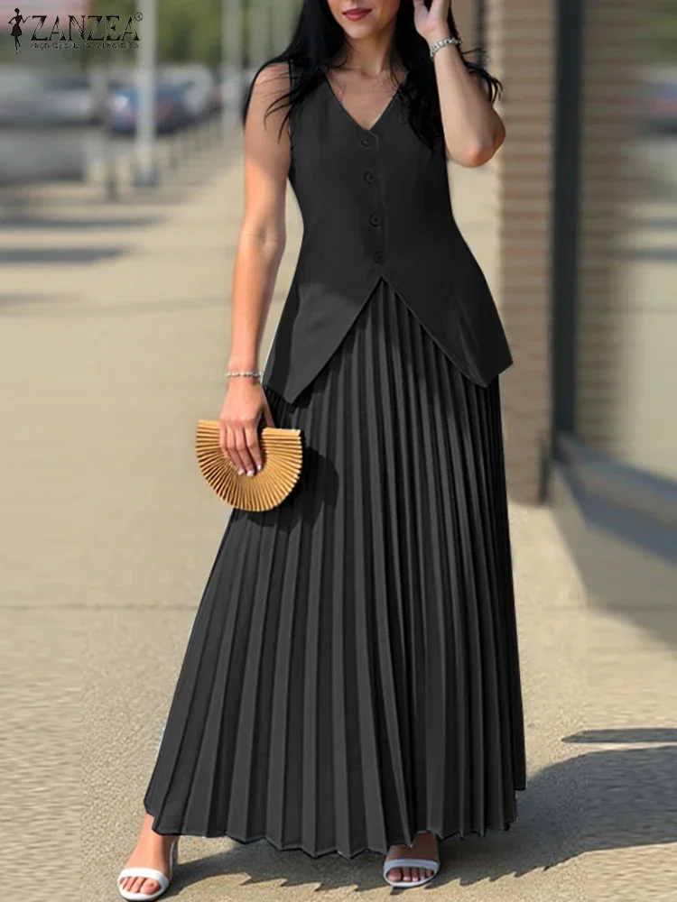 ZANZEA Summer 2PCS Dress Sets  - Men'S Fashion Line 评论和价格