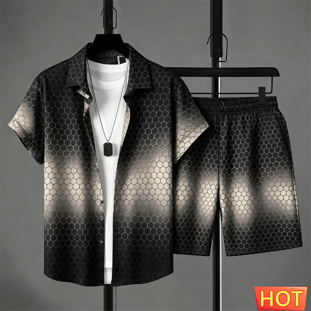 Summer Outfits Man Shirt Set G - Men'S Fashion Designer 评论和价格