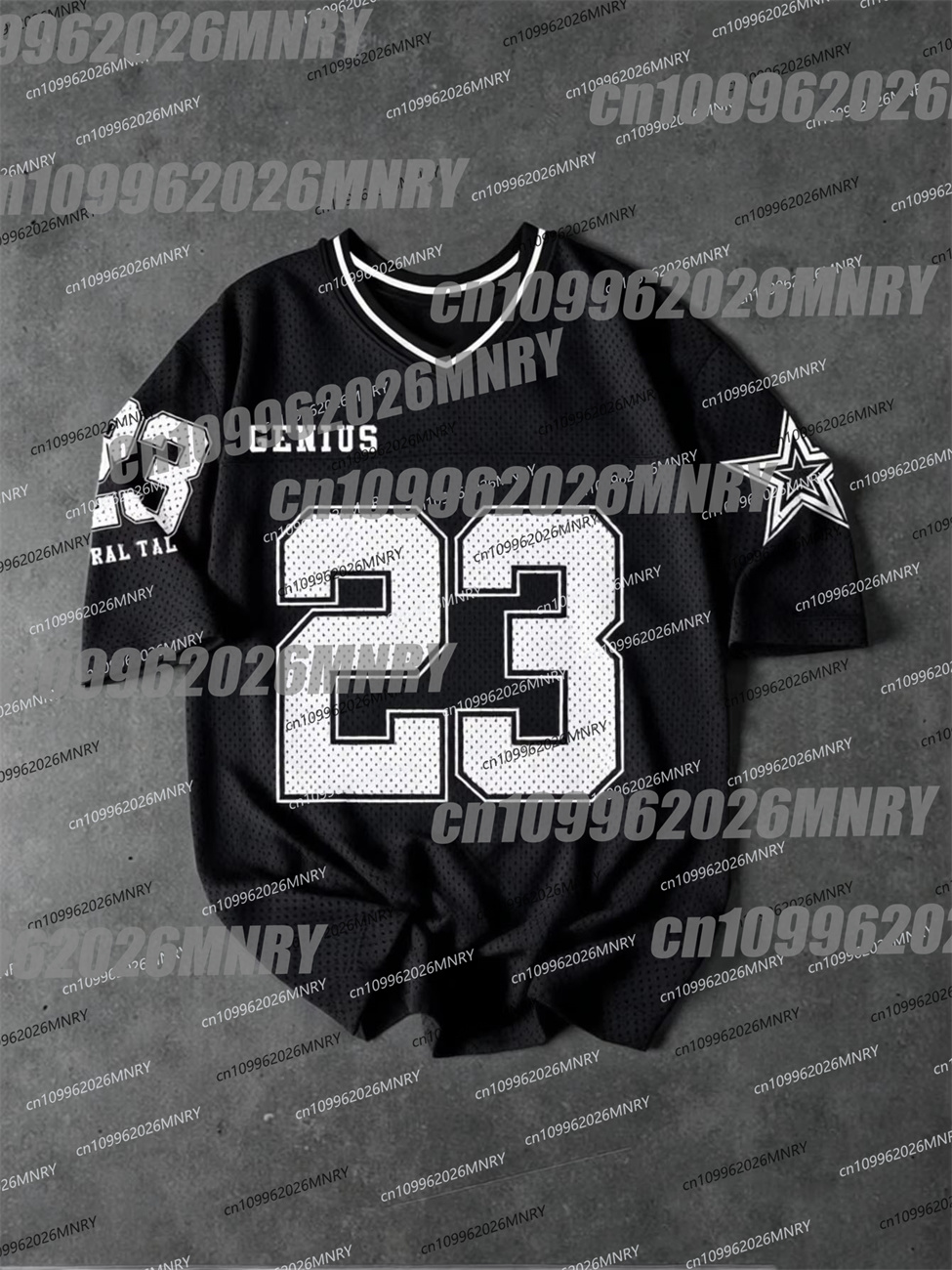 Summer Mesh T Shirt Number 23  - Men'S Fashion V Neck T Shirts 评论和价格