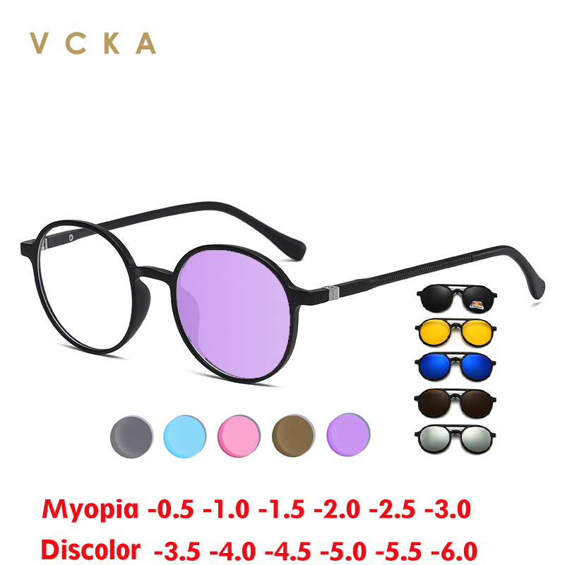 VCKA Round Discoloration Myopi - Mens Fashion Discord 评论和价格