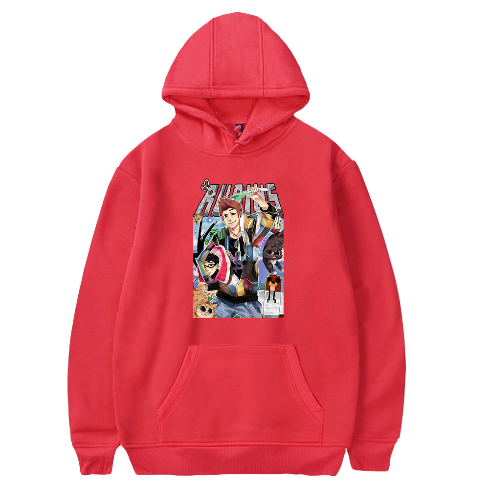 2026 Rubius Hoodie Unisex Long - Men Fashion Youtubers 评论和价格