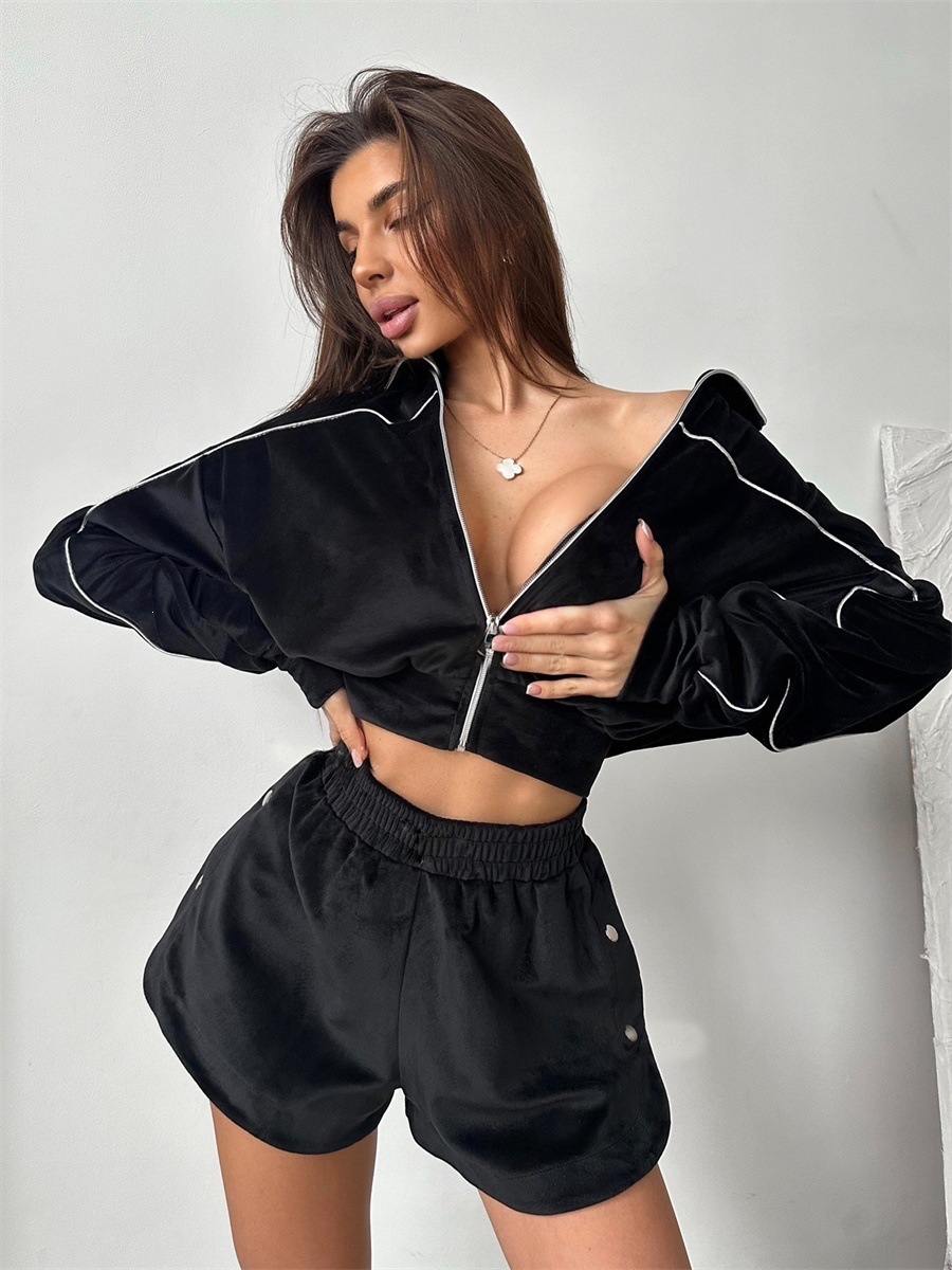 Summer Women Long Sleeved Zipp - Men'S Fashion Outfits 2026 评论和价格