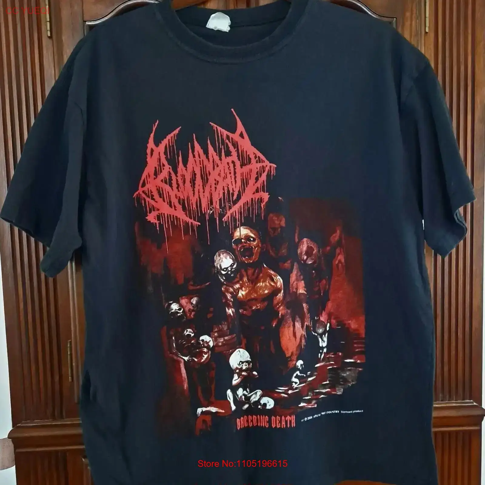 BLOODBATH Breeding Death T Shi - Xl Men'S Fashion 评论和价格