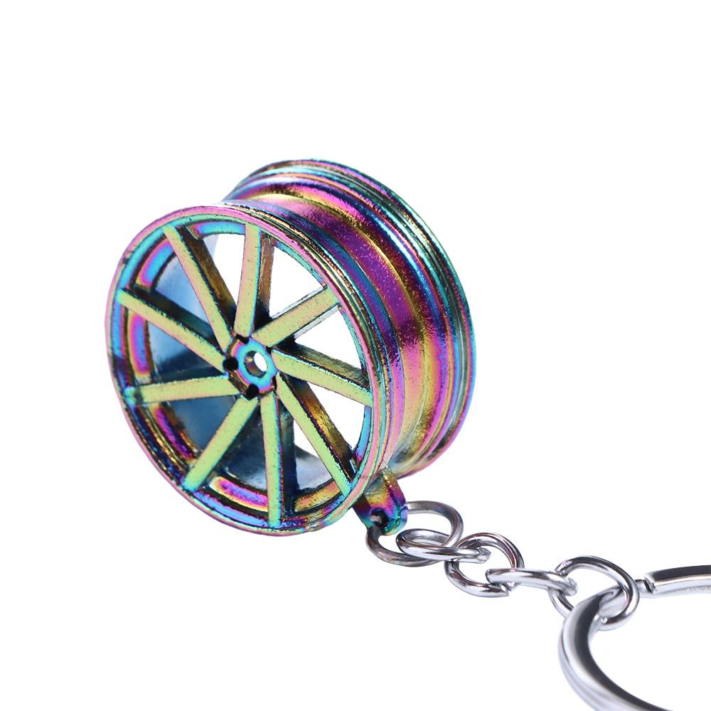 Creative Alloy Car Wheel Keych - Men'S Fashion Hub 评论和价格