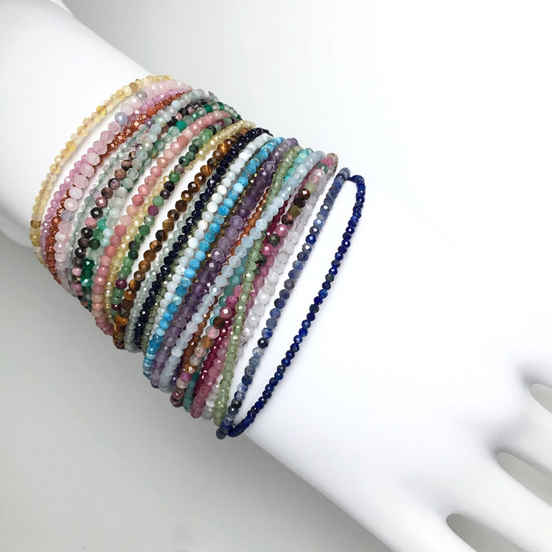 Faceted Gemstones 2-3mm Beads  - Amazon Men'S Fashion 评论和价格