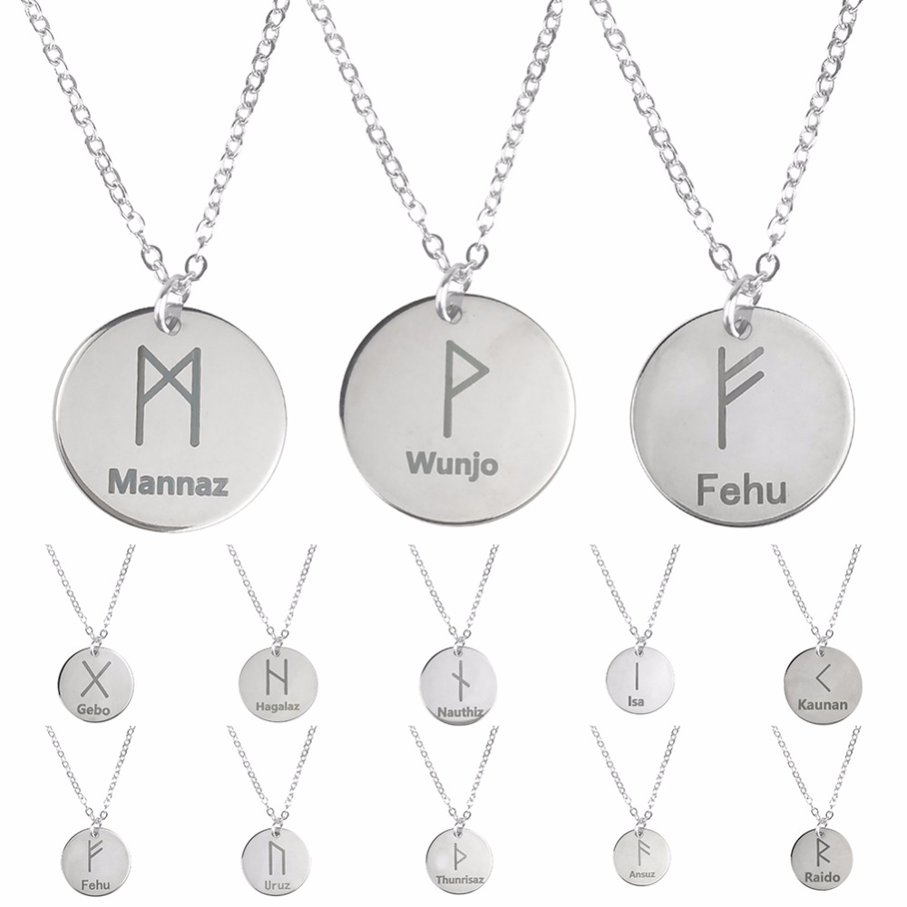 Round 25 Rune Letter Pendant N - Mens Fashion Discord 评论和价格