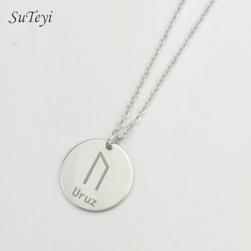 Round 25 Rune Letter Pendant N - Mens Fashion Discord 评论和价格