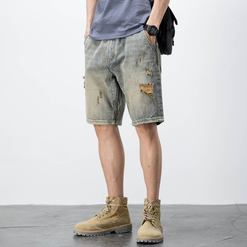 Short Jeans Pants for Men Over - Xl Men'S Fashion 评论和价格