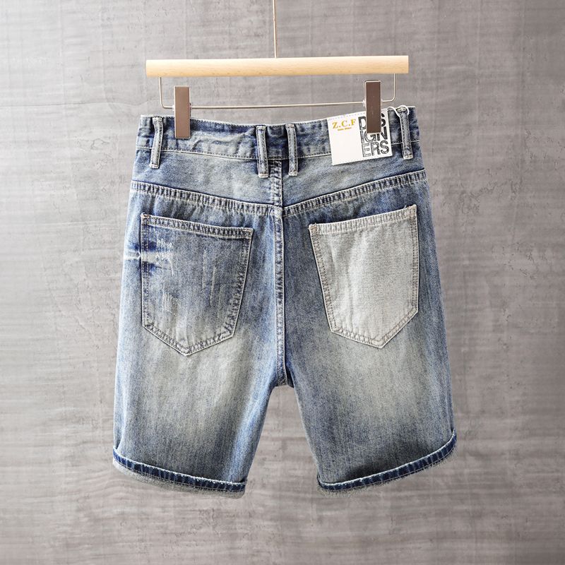 Men's Short Jeans Pants with P - Xl Men'S Fashion 评论和价格