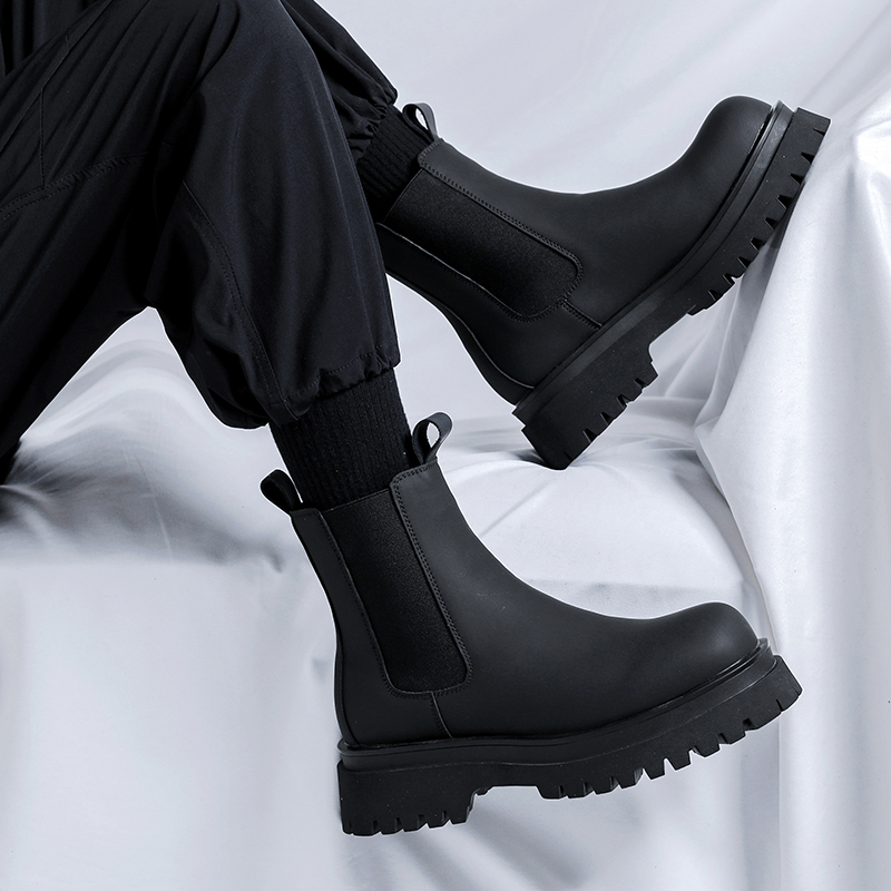 2026 Platform Black High Top B - Fashion Men'S Boots 评论和价格