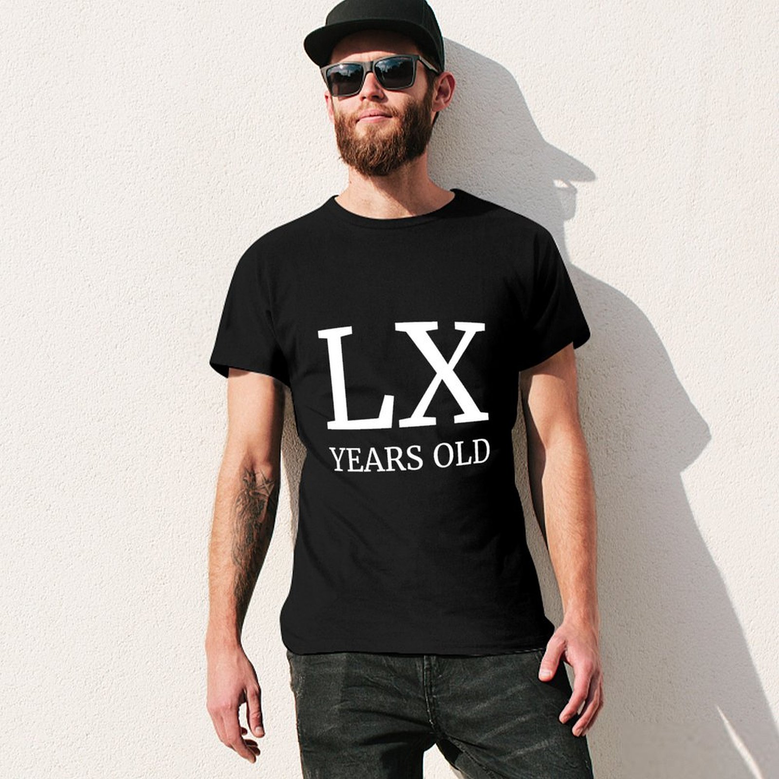 LX Years Old Latin 60th Birthd - Men'S Fashion For 60 Year Old 评论和价格