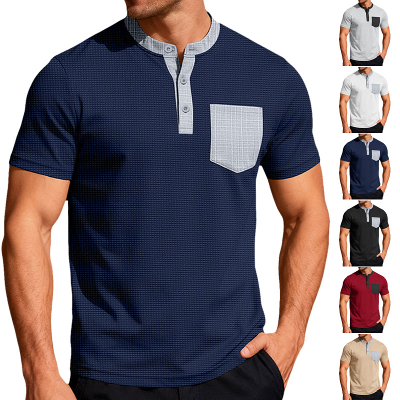 Amazon Summer Men's Stand Coll - Amazon Men'S Fashion 评论和价格