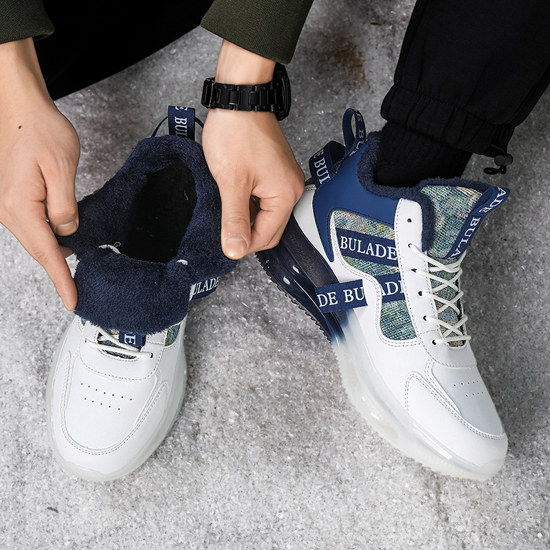 Men Warm Fleece Lined High Top - Men'S Fashion Line 评论和价格