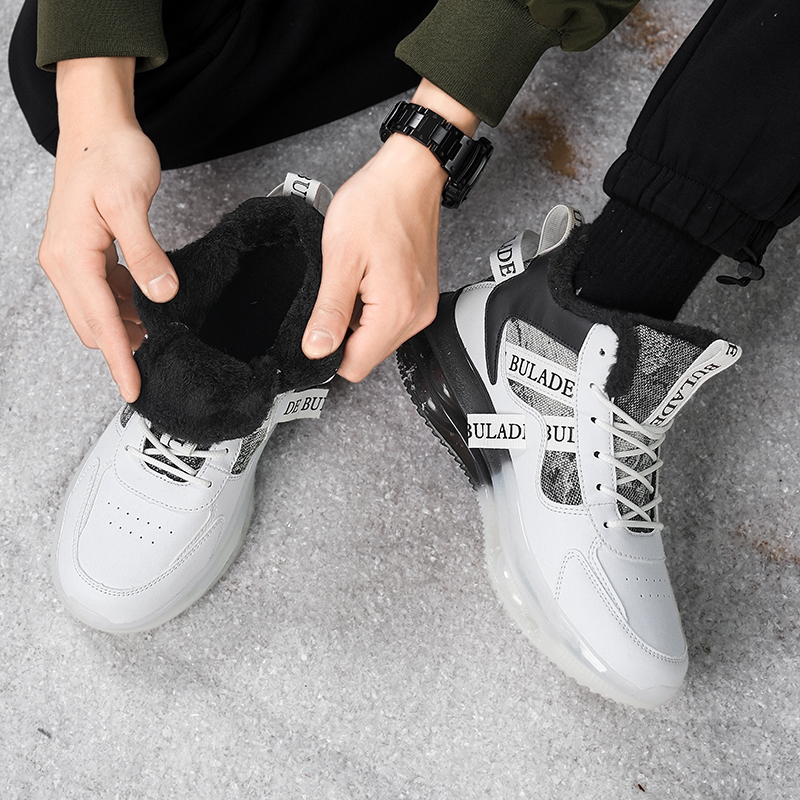 Men Warm Fleece Lined High Top - Men'S Fashion Line 评论和价格