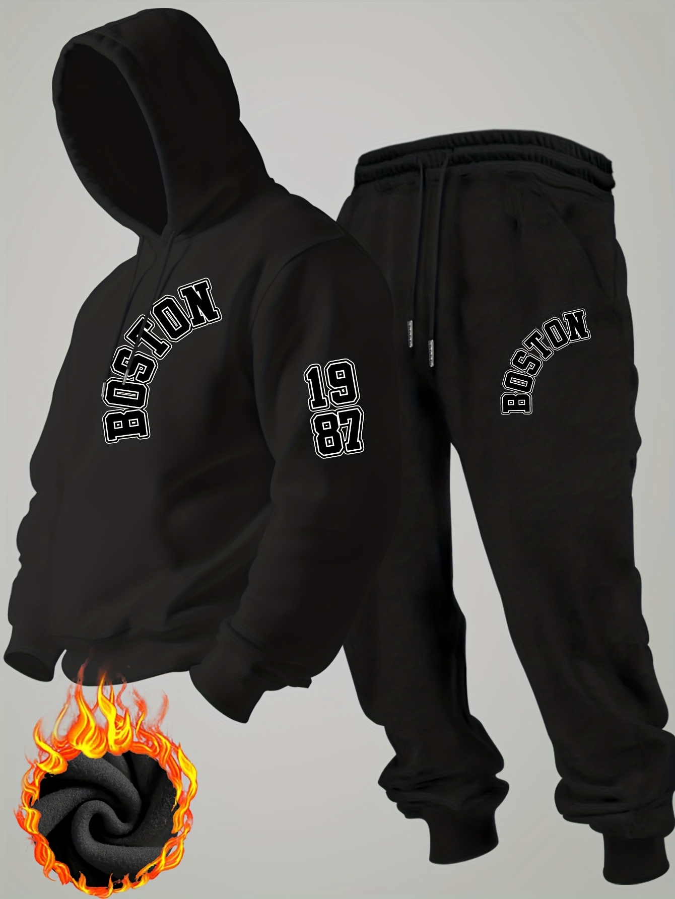 2026 new Men Winter Fleece Hoo - Men'S Fashion Outfits 2026 评论和价格