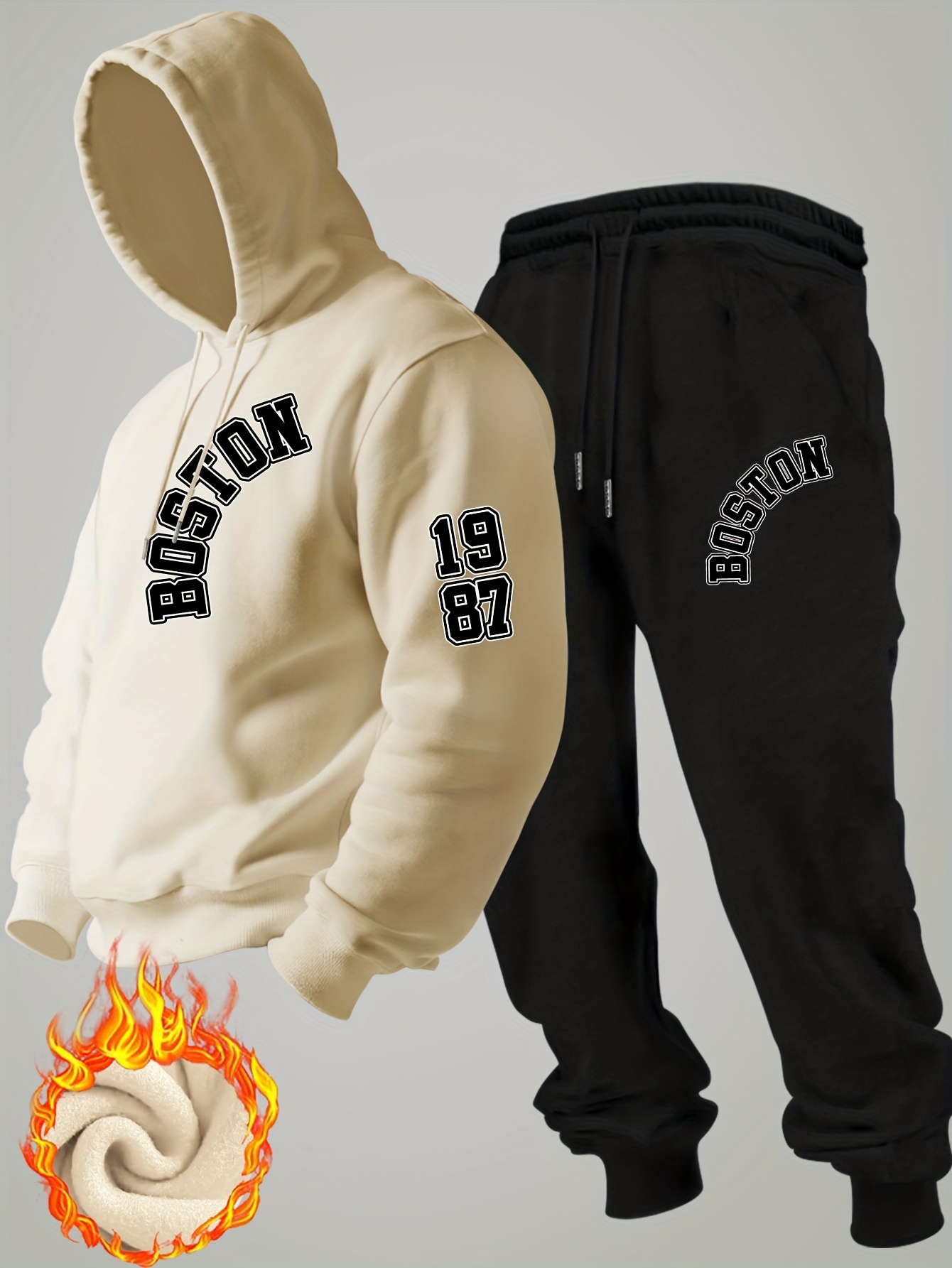 2026 new Men Winter Fleece Hoo - Men'S Fashion Outfits 2026 评论和价格