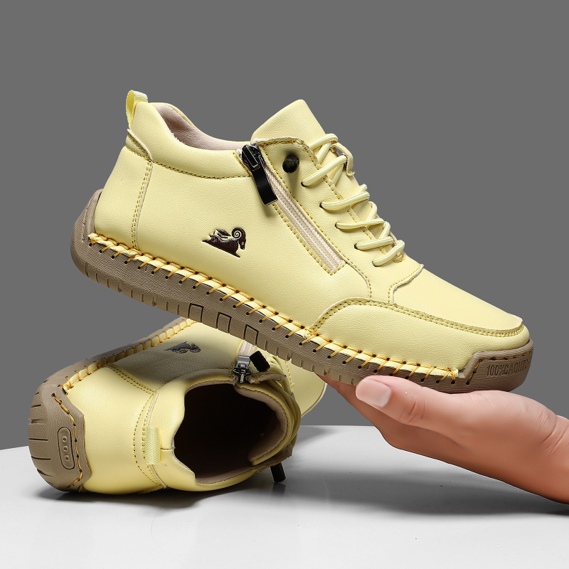 Women's Sneakers Handmade Leat - Mens Fashion Modern 评论和价格